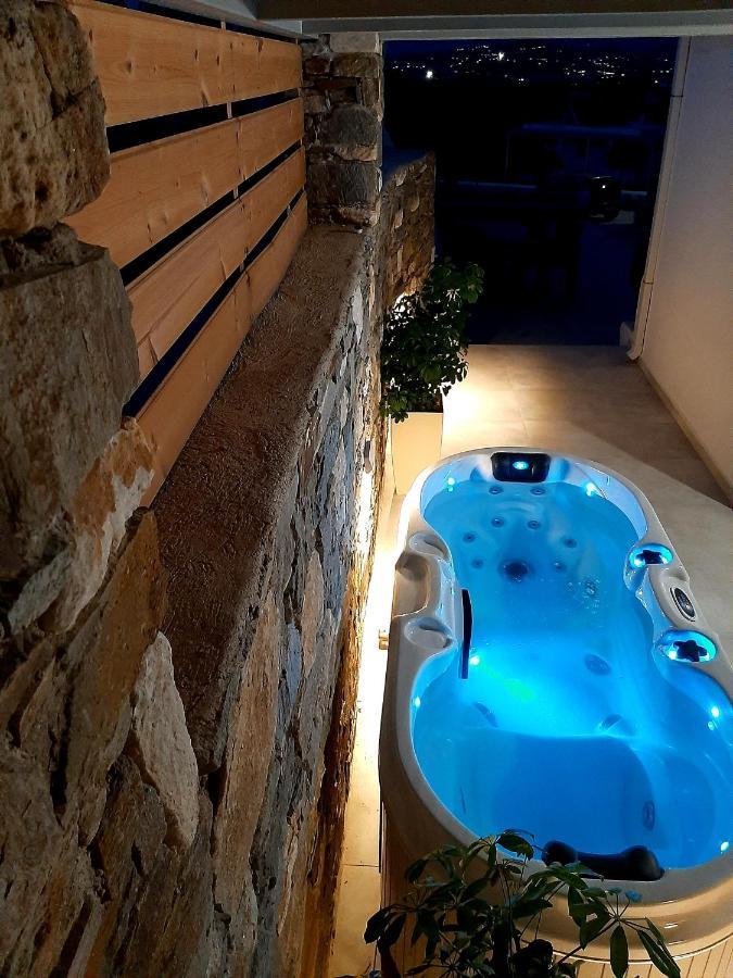 Blue View Villa Apartment #3 With Jacuzzi Parasporos Exterior foto
